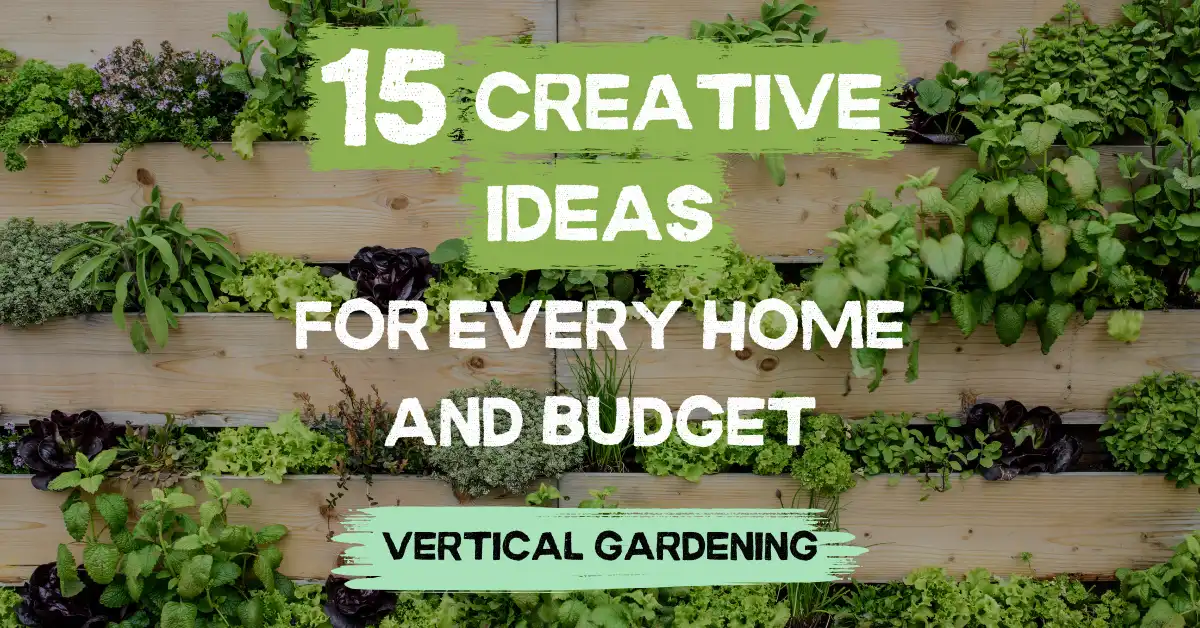 15 creative diy vertical garden ideas